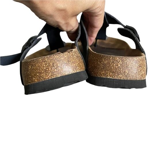 BIRKENSTOCK Betula Cork Gizeh Thong Orthopedic Sandals Grey 6 - Picture 7 of 11